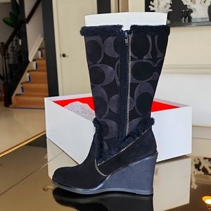 New in Box! Coach Jordana Suede Boots